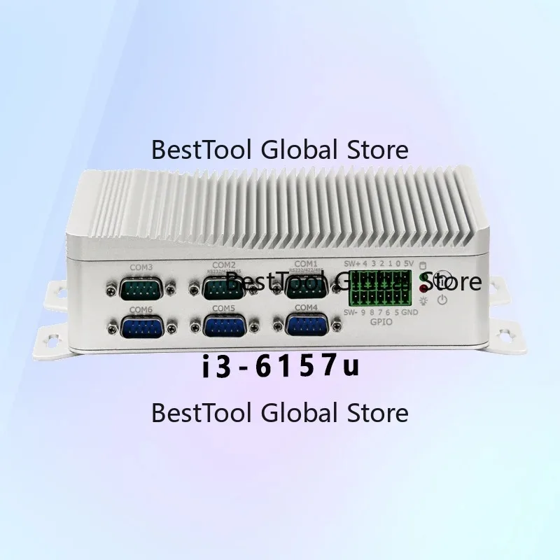 

Customized Cheap Gpio X86 I3-6157U In-tel Core I3 6157U 6Th Gen 2 Dual Lan Win 10 In Computer Na-o Fanless Industrial Mini Pc
