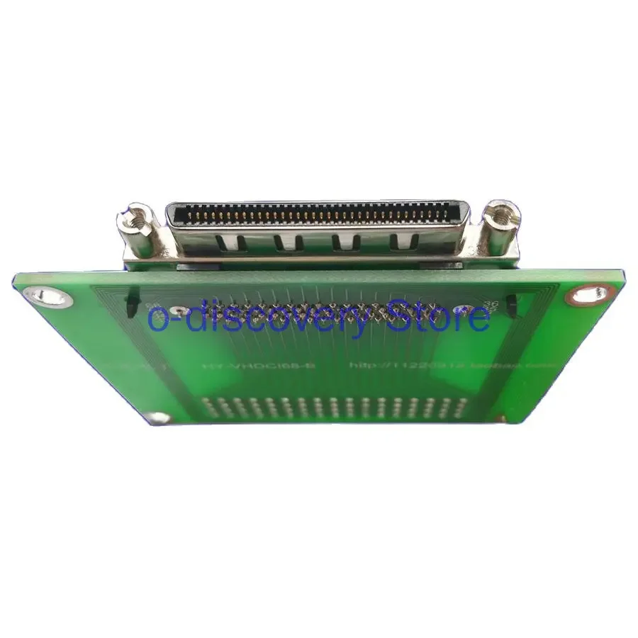 VHDCI 68 Small SCSI 68 High Density Female Head Adapter Plate Terminal Board Terminal Block Slot Terminal Block with Screw