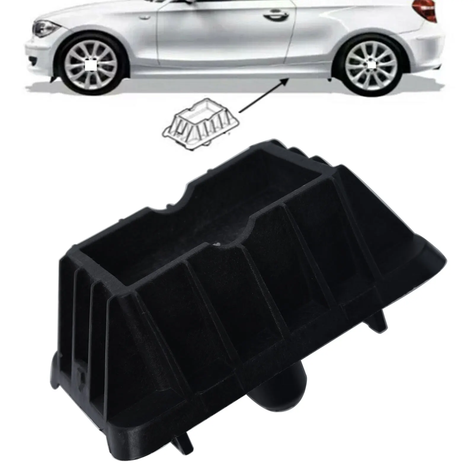 Jack Point Pad sotto il supporto jack Blocco di sollevamento per BMW E60 E61 01-10 5 SERIE X3 F25 X4 F26 51717065919   Accessori per auto