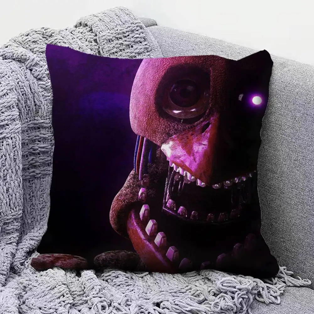 FNaF 2 Five-Nights-At-Freddys Fnaf  Pillow Covers, Home Sofa Cushion Covers and Aecorative Custom