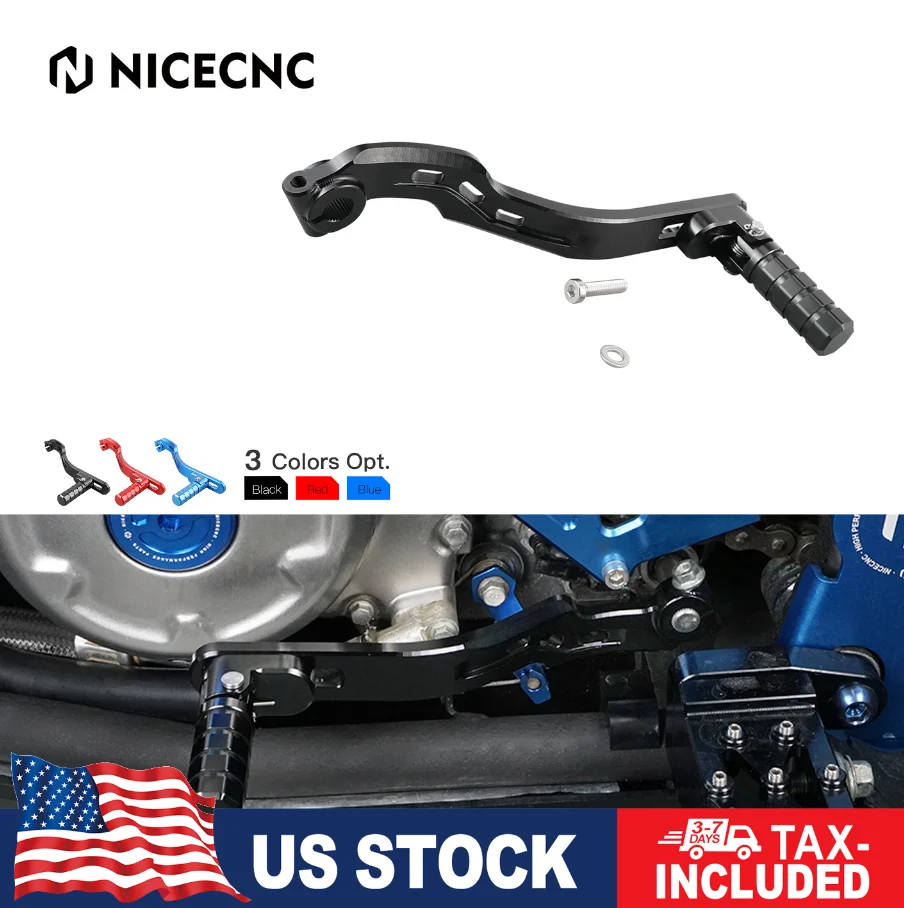 

NICECNC Shifter Shift Level Pedal ATV for Yamaha 700 2016 2006-2022 700R 2011-2022 Aluminum Lightweight Durable Accessories