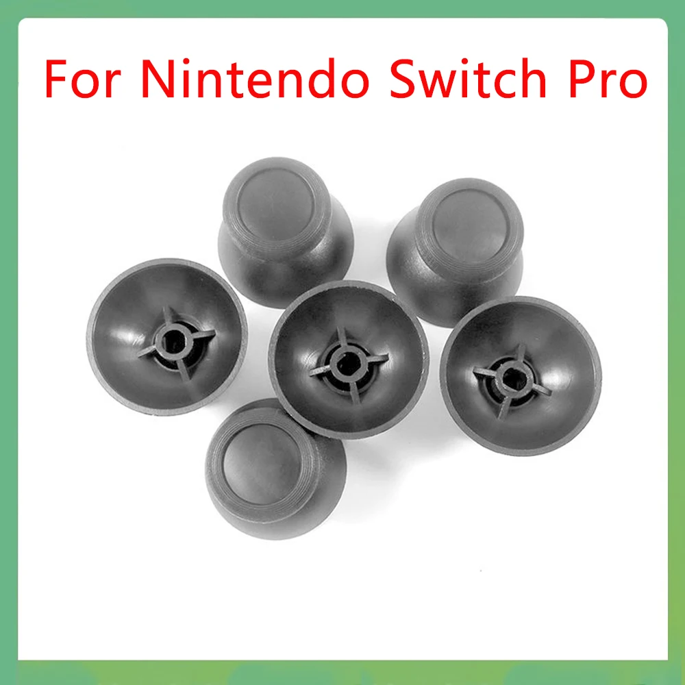 4-шт-черные-сменные-3d-колпачки-для-джойстиков-nintendo-switch-pro-аналоговые-стики-для-контроллера-грибовидные-накладки-на-джойстики