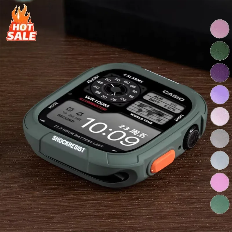 2nd Generation Bumper Case+Silicone Strap  For Apple Watch Ultra 3 2 49mm S10 S11 46mm 42mm 44 45mm For iWatch Series 9 8 7 6 SE