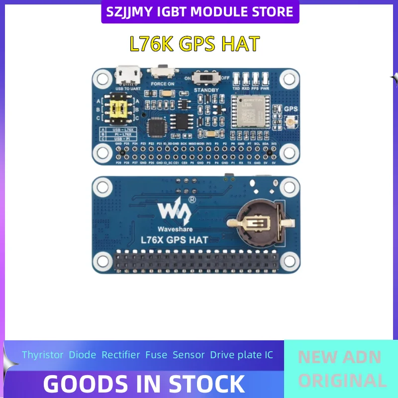 

L76K module GNSS expansion board A-GNSS positioning module supports GPS/Beidou NEW ORIGINAL IN STOCK
