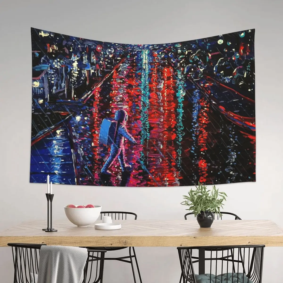 

When The Rain Falls Tapestry Wallpapers Home Decor Decoration Aesthetic Wall Hangings Decoration Tapestry