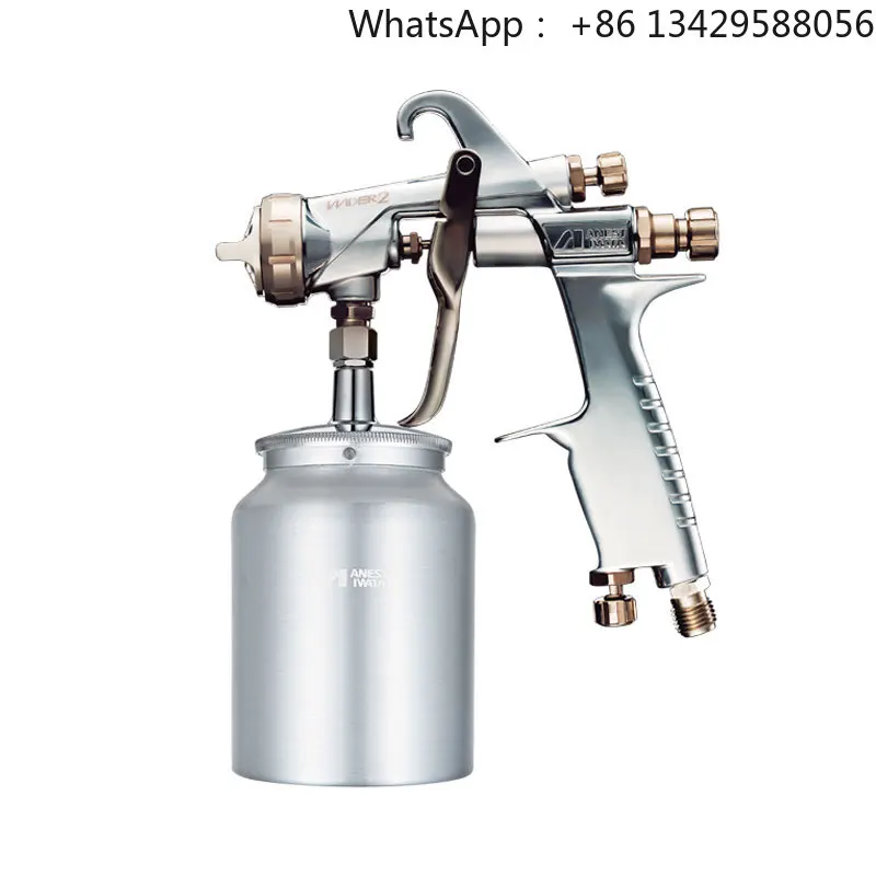 Original Japan  Iwatas Wider2 Spray Gun W200 Large-caliber Primer Spray Emulsion Paint Machine Glue Spray Gun