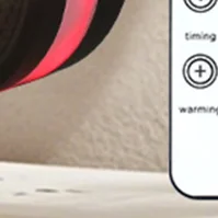 

500 to 1000W Electric Heater Plug in Wall Space Heater With Timer Warmer Machine with Night Light Fast Heating For Home Office