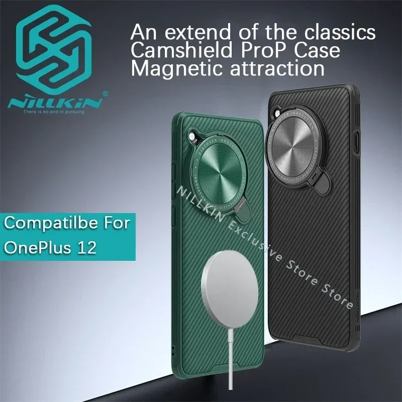

Nillkin для OnePlus 12 13 CamShield Prop, чехол с магнитным притяжением, крышка объектива, кронштейн, защитный чехол для телефона 1 + 12 1 + 13