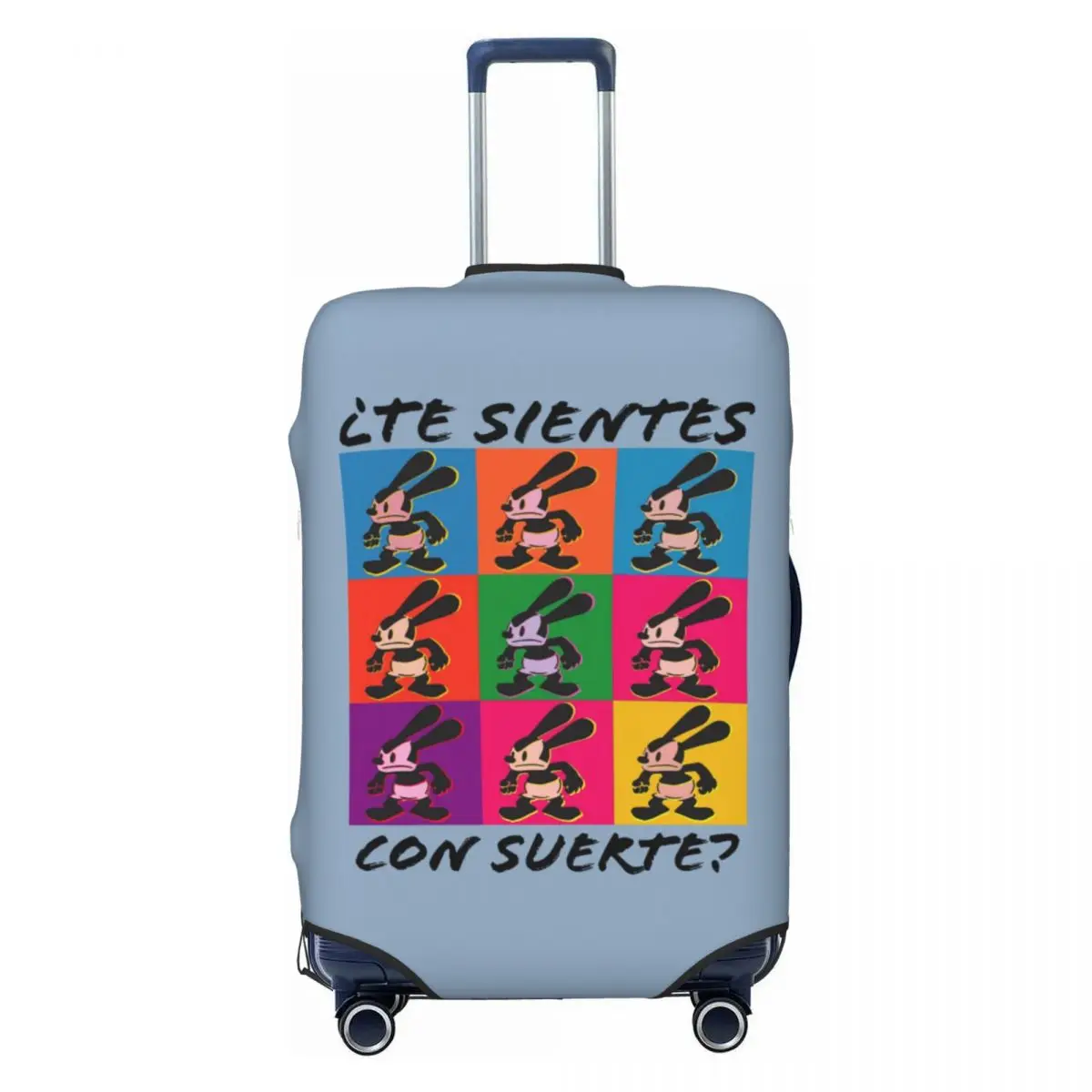 

Изготовленный на заказ защитный чехол для багажа Oswald The Lucky Rabbit, забавные дорожные чехлы для чемоданов 18-32 дюймов