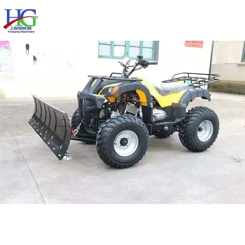 Customized Factory Direct Sale Ergonomic Design Push Rod Off-road Snow Plow Large Area Snow Melting And Cleaning Machine For Roa