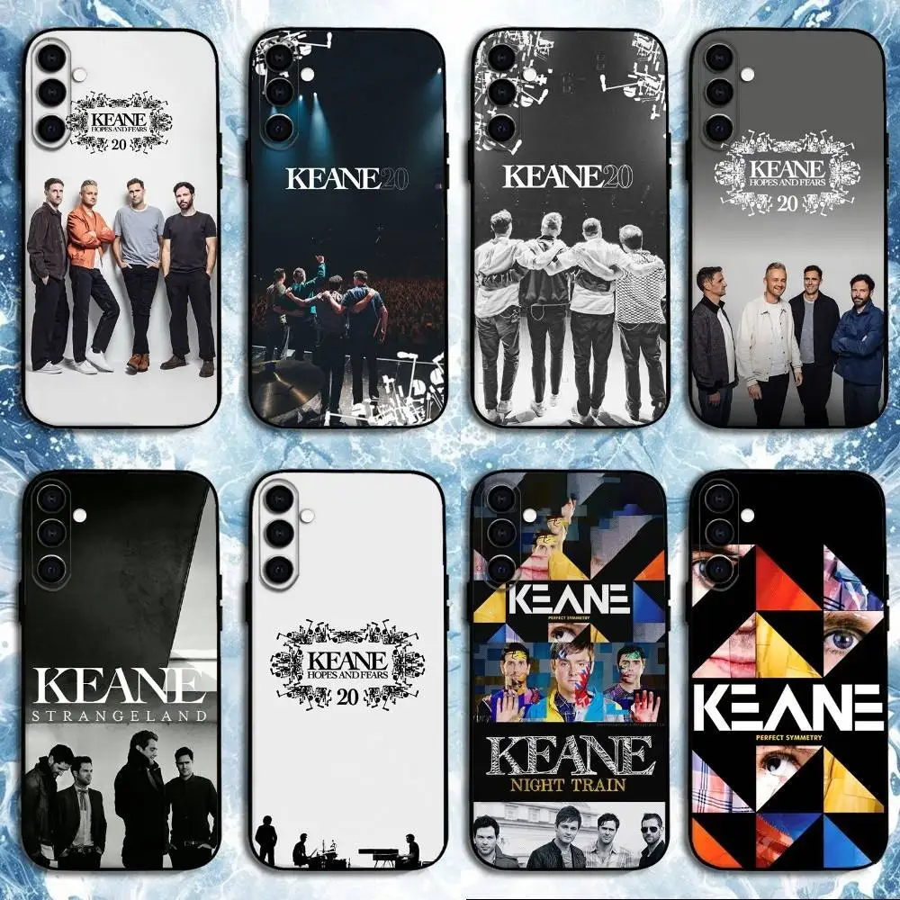 

K-KEANE Music Phone Case For Samsung Galaxy A73,A72,A71,A70,A53,A52,A51,Others Soft Black Shell