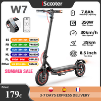 iScooter Electric Scooter W7 8.5Inch 36V 7.8Ah Battery 350W Motor 25km+ Range 3-Speed Modes Foldable Electric kick Scooters