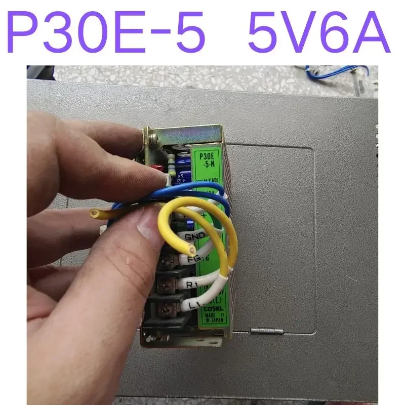Second-hand test OK  Switching power supply model: P30E-5 5V6A