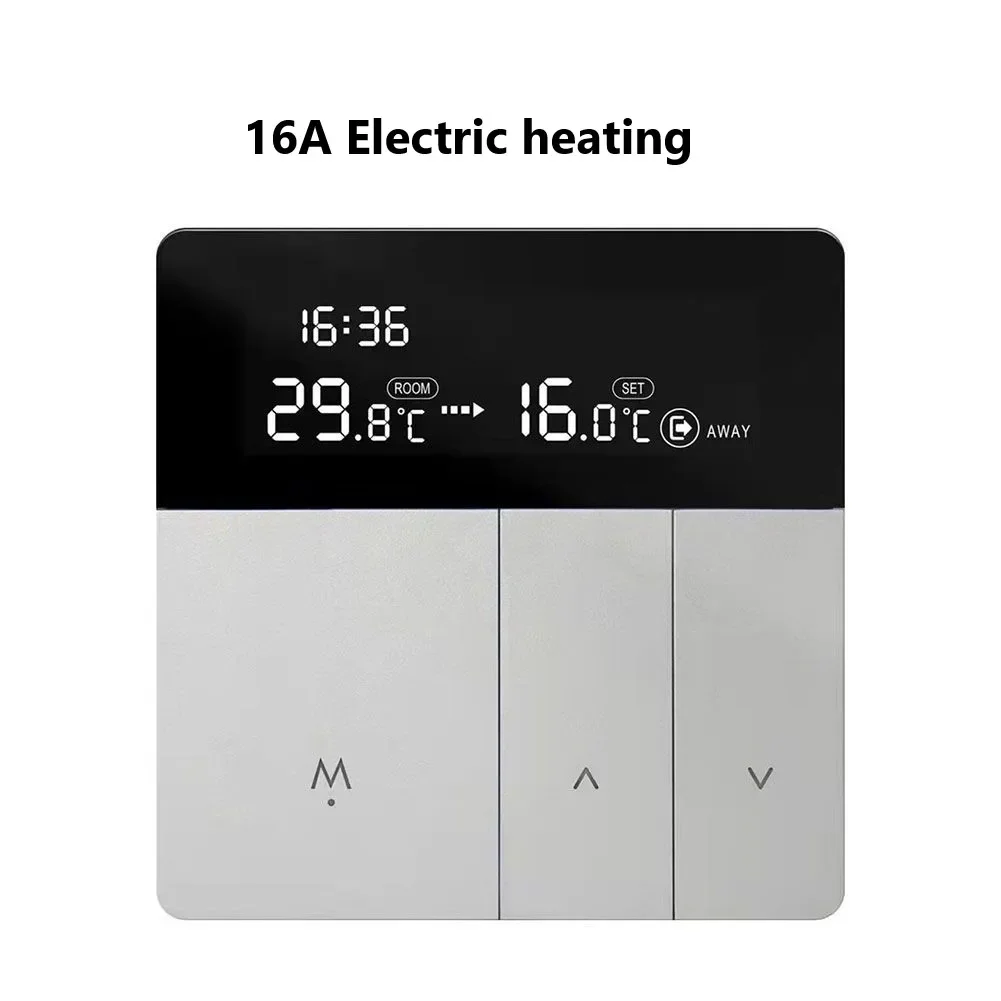 Water Boiler Controller Digital Room Thermostat Accurate Temperature Readings Digital Display Energy Efficient