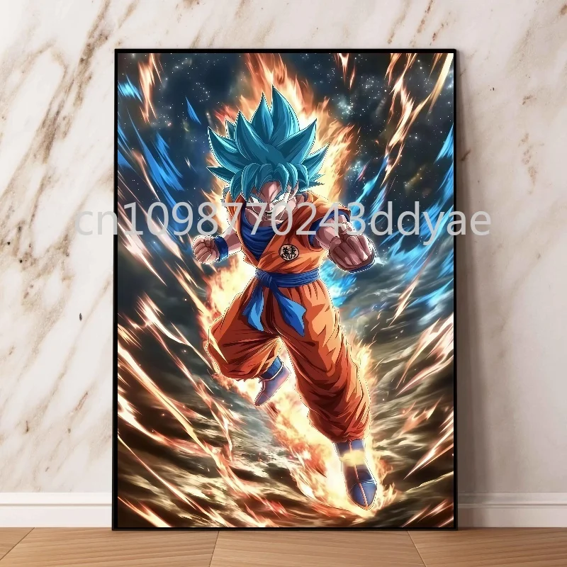 ドラゴンボール 悟空 ベジータ キャンバスポスター