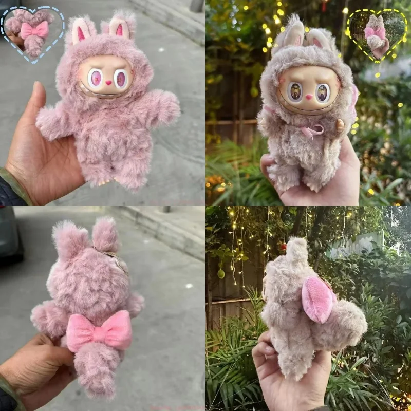 2025 Hot Sale Monster Labubu Series Replica Winnie Creative Change Doll Kawaii Diy Vinyl Decorate Pendant Children Holiday Gifts