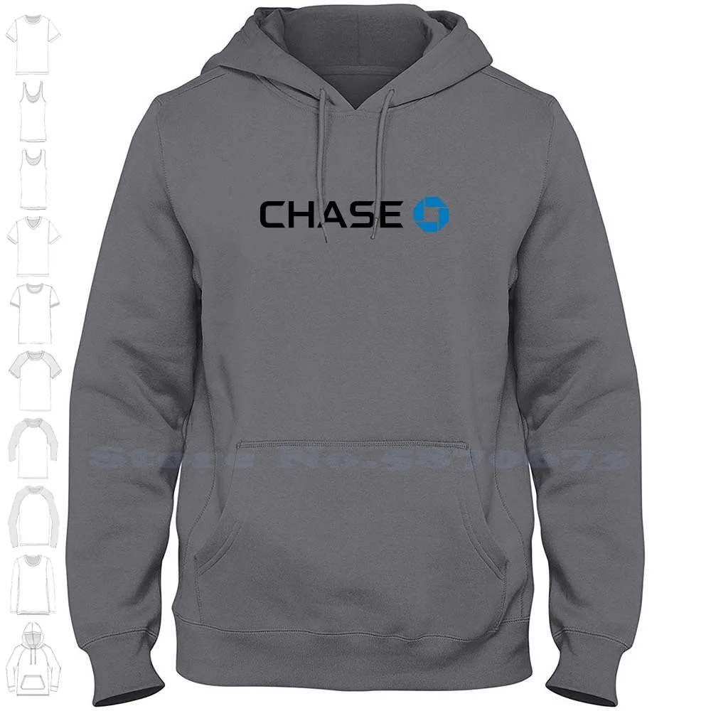 Chase Logo Fashion Sweatshirt Top Quality 100% Cotton Hoodies