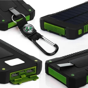 For Xiaomi Carboad Portatil 20000mah Solar Charger With Cord Compass Outdoor Battery Outdoor Mobile Power Source 8 Main Sales Power Bank Solar Energy - №7