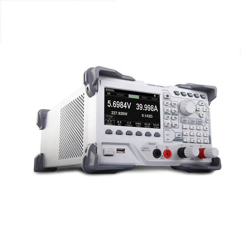 

DL3021 Single Channel Programmable DC Electronic Load 200W/150V/40A/15kHz, 4.3 inch TFT LCD