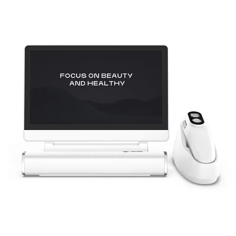 MEIBOYI 11.6 InchTouchscreen Digital Hair Microscope Home Use Scalp Hair Follicle Analyzer Detector & Head Analysis