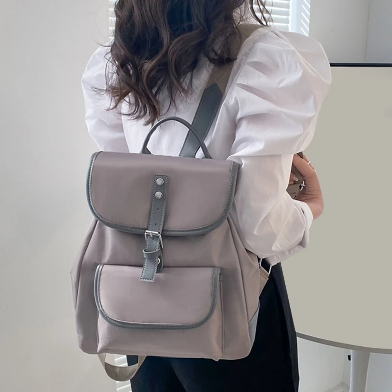 Mochila escolar para niñas, mochila ocio capacidad, mochila viaje para mujer, mochilas tela Oxford para fin