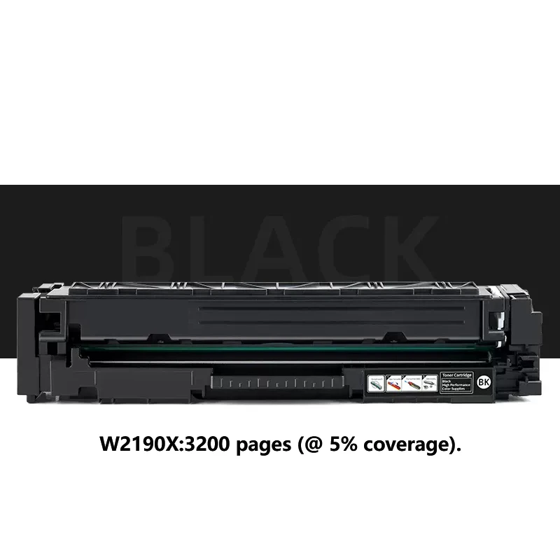 1 Pack Compatible for HP3202 MFP 3302 HP Color LaserJet Pro 3202 MFP 3302 Toner Cartridge W2190X 219X Large Capacity with Chip