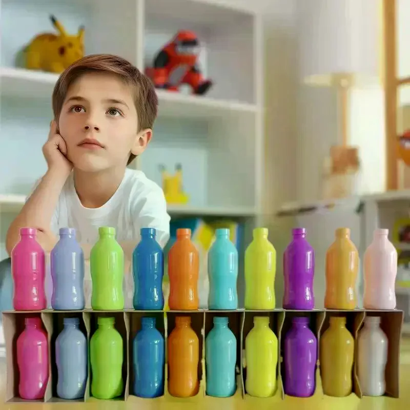 Logical Thinking Toy Set: Kids' Color Classification and Matching Drink to Drink Cups