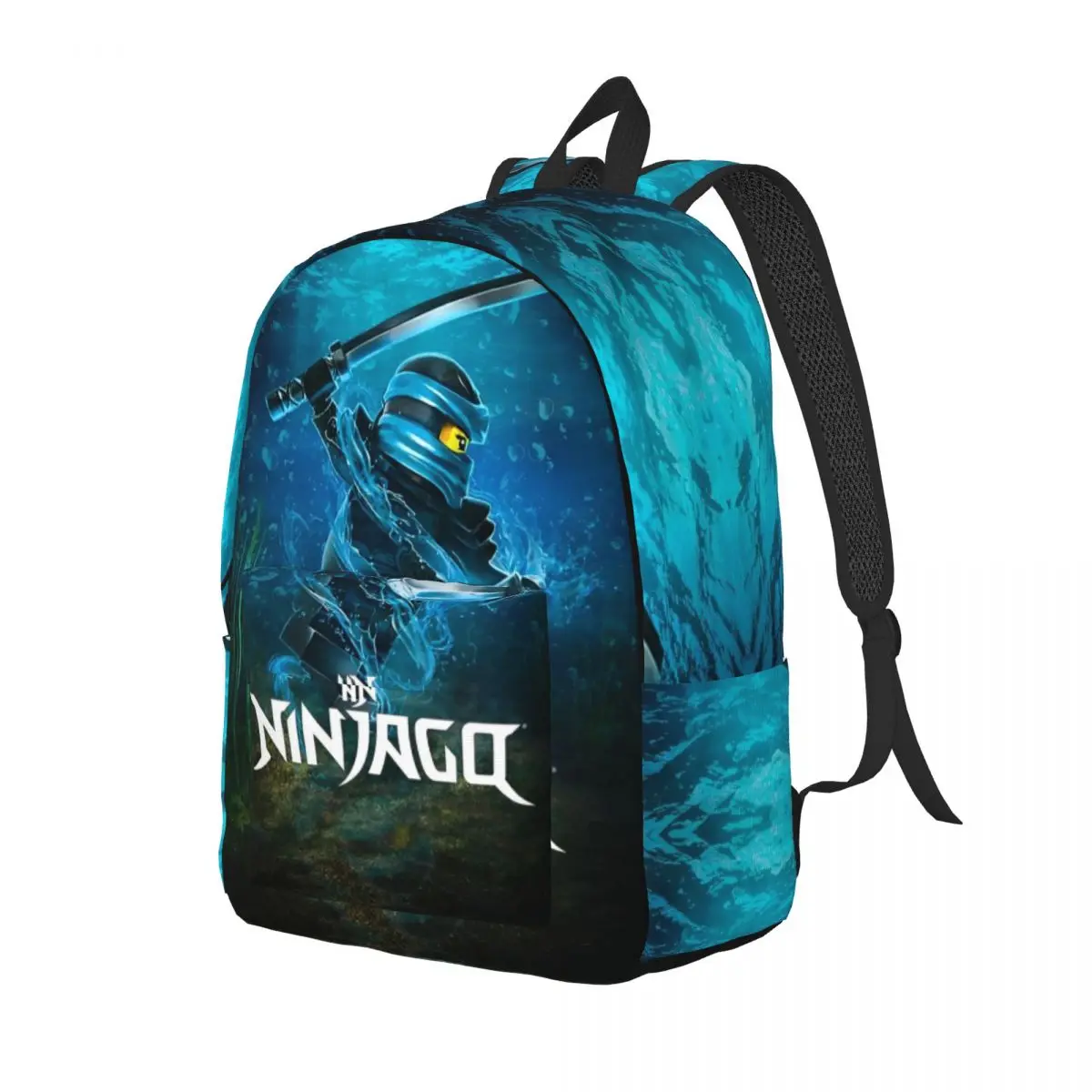 Plecak Warrior Ninjagos Middle High College School Student Bookbag Teens Canvas Daypack Gift