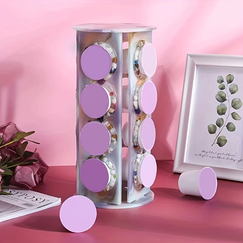 1 Set Coffee Rack Resin Mold, DIY Jewelry Rack Organizer Essential Oil Rack, Jewelry Lipstick Display Rack Home Decoration Party