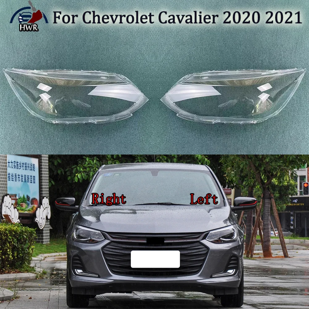 

For Chevrolet Cavalier 2020 2021 Headlamp Transparent Lampshade Headlight Lampshell Plexiglass Replace Original Lens Cover