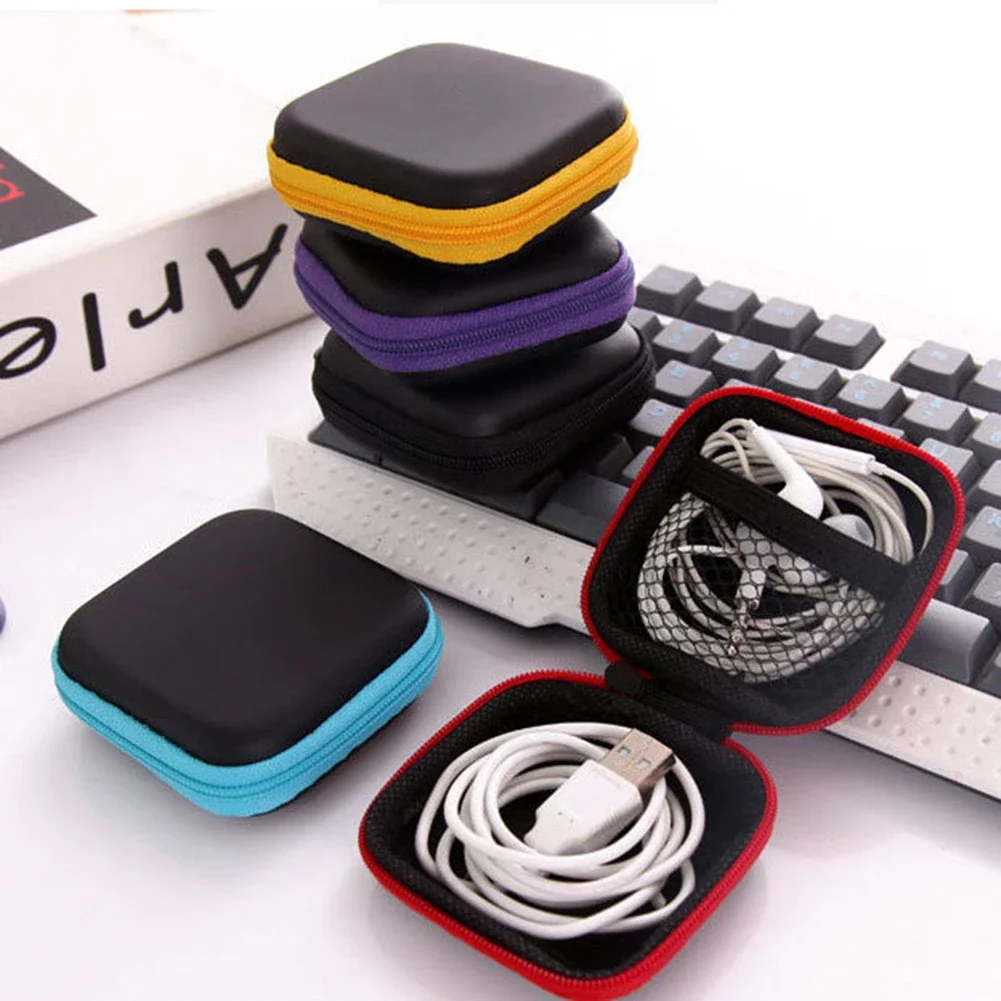 Eva earphone storage case, caso de substituição impermeável, acessórios portáteis, linha de dados, conveniente, venda especial