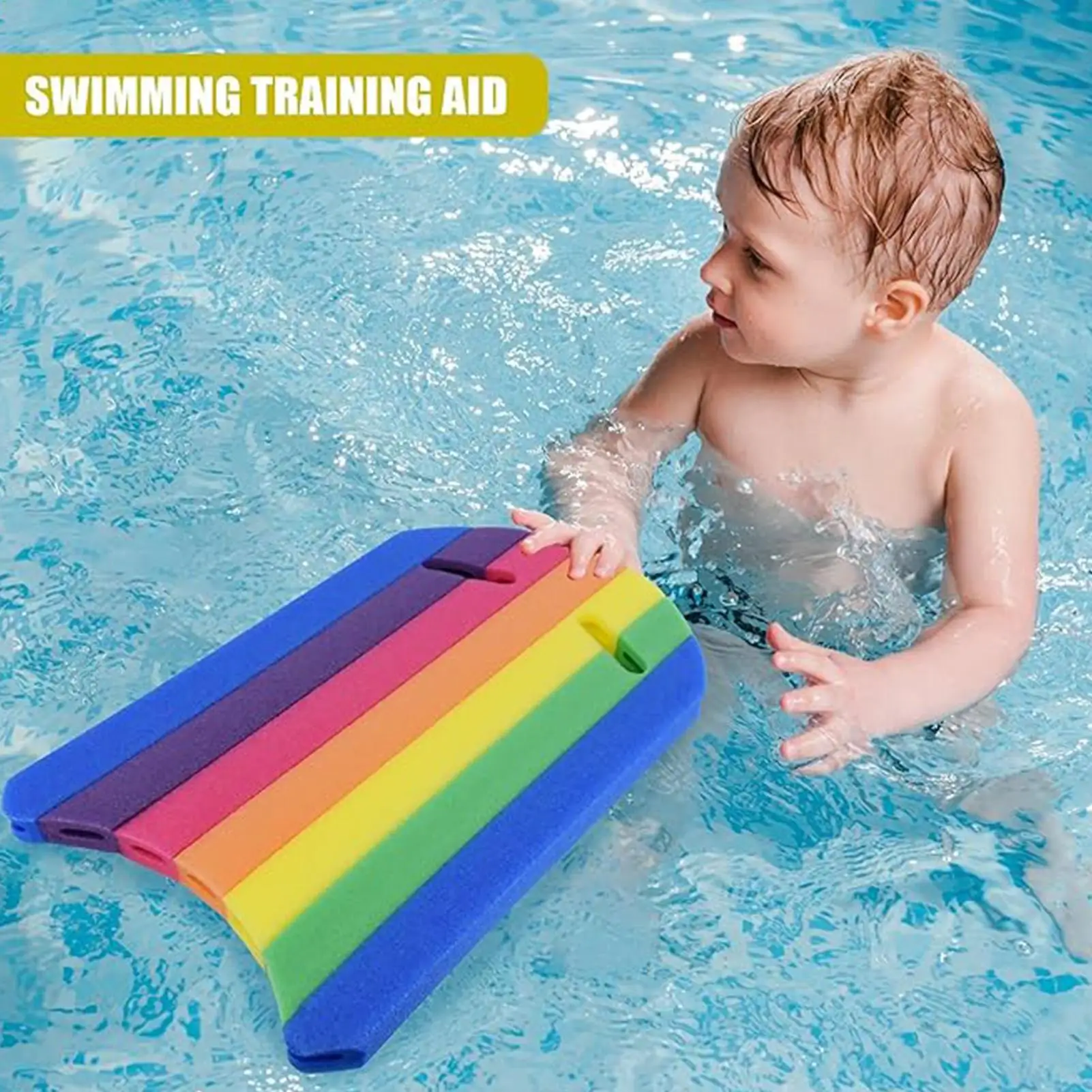 EVA Foam Kick Board Swimming Floating Training Board Kids Beginners Pool Exercise Safety Practice Learn Water Aid Equipment