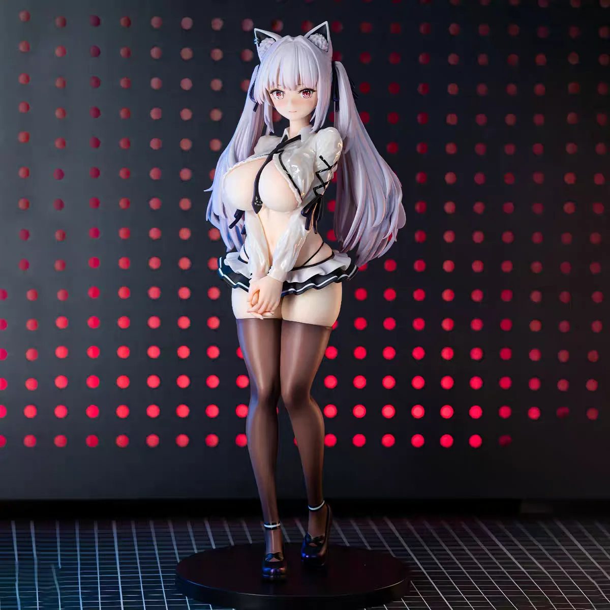 Original SIKI ANIM Alvina-chan Wet Ver. 1/7 PVC Action Figure Assemble toys Character Model Toy Gift Collection Anime Series