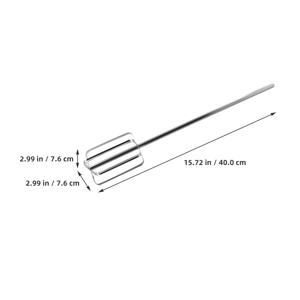 

Stirring Rod Mixing Whisk Small Meat Mixer Metal Kitchen Stainless Steel Cooking Utensils