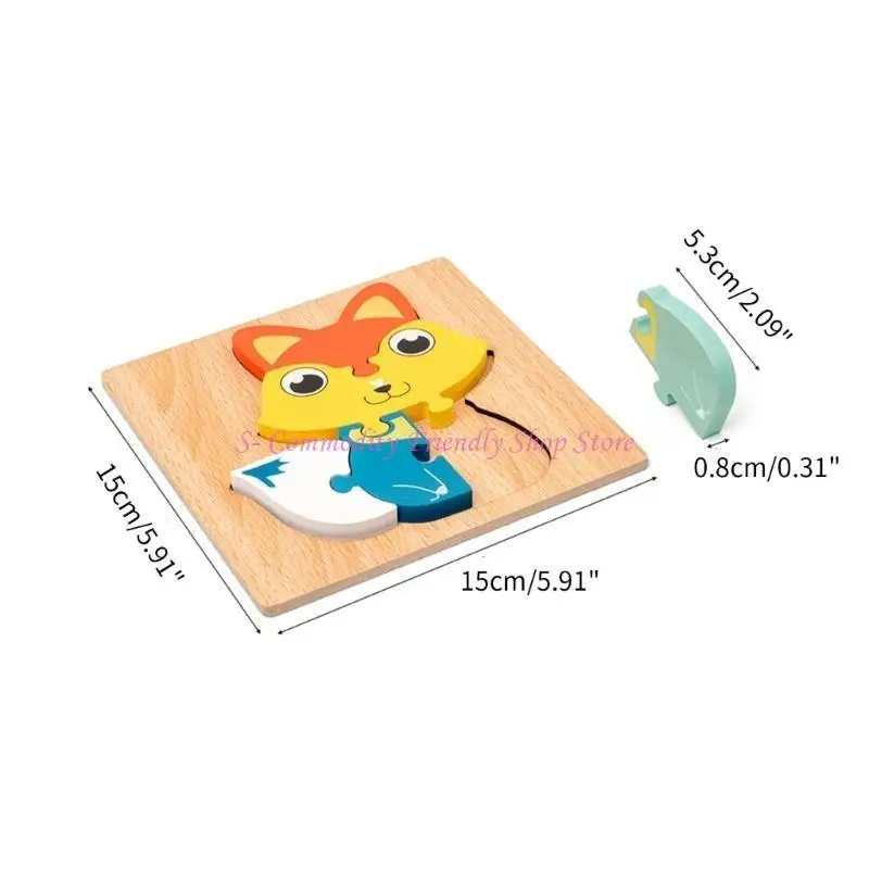 85AE Giocattolo da costruzione per bambini Giocattolo puzzle per bambini Giocattolo educativo per lo sviluppo del cervello