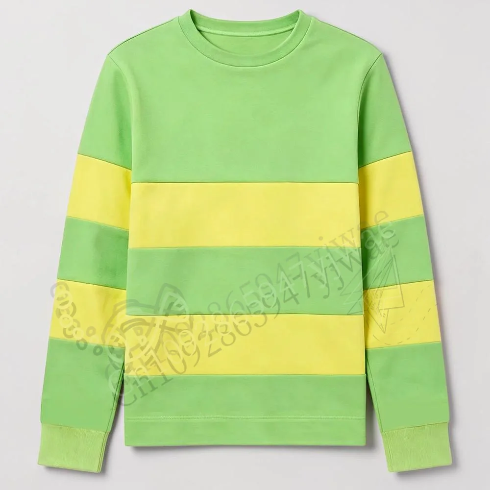 Undertale Kris Frisk Asriel the VESSEL Charakter O-Ausschnitt Sweatshirt Cosplay Pullover Unisex Lässiges Langarm-Streetwear-Oberteil – Detail 8