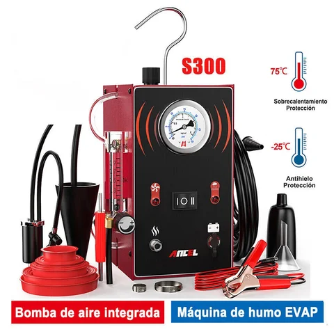 EVAP Smoke Machine Diagnostic Test Automotive Fuel Pipe Leak Detector Tester 12V Smoke Generator Diagnostic Tool for Car