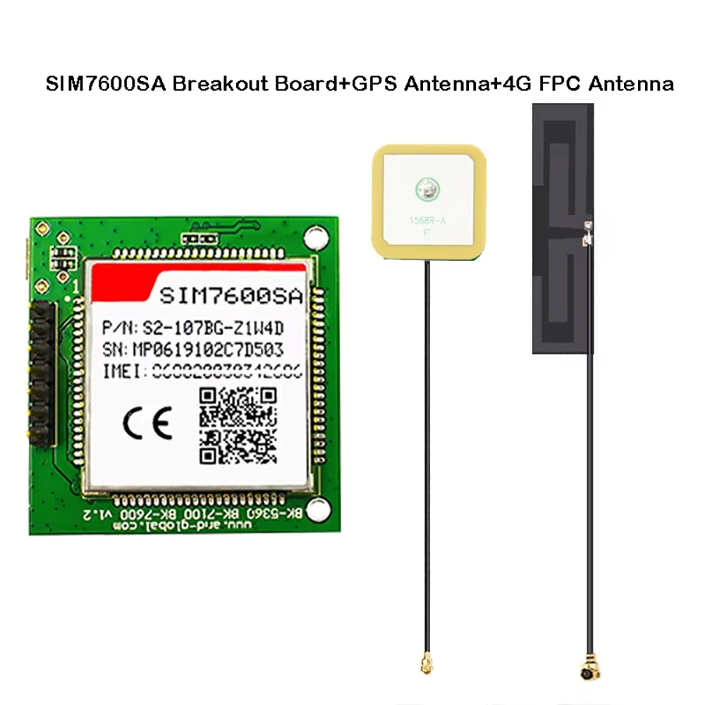 SIM7600SA LTE Cat1 Module Breakout Board Core Board B1/B2/B3/B4/B5/B7/B8/B28/B40/B66 New Zealand Australia South America