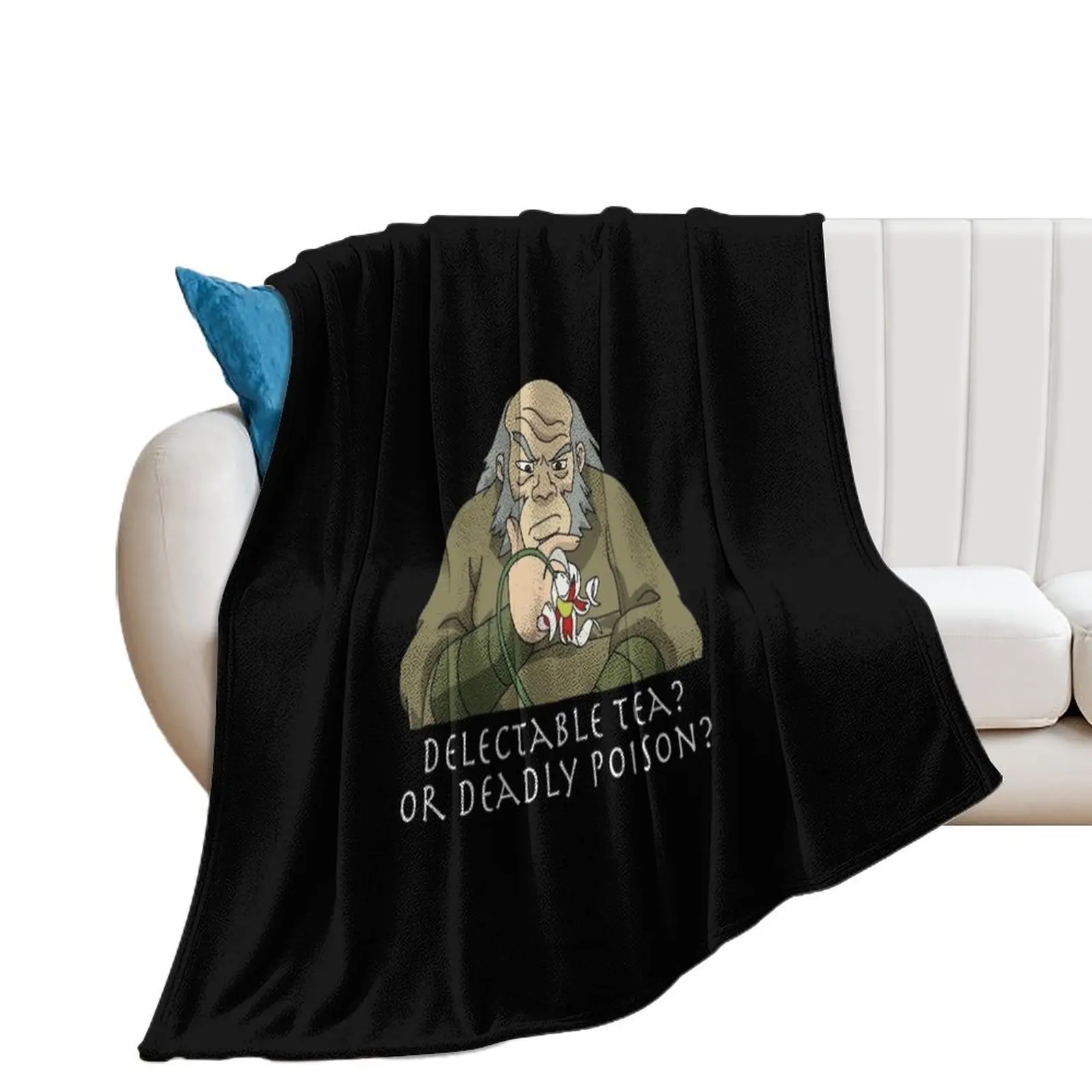 

Uncle Iroh - Avatar The Last Airbender Throw Blanket Warm blankets ands wednesday Blankets