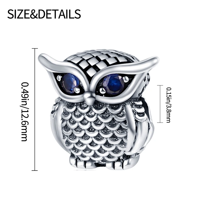 Abalorios originales de plata 925 con forma de dinosaurio Tiranosaurio Rex en 3D, compatibles con pulseras de 3 mm, para mujer, ideales para crear colgantes, joyería de lujo y regalos.