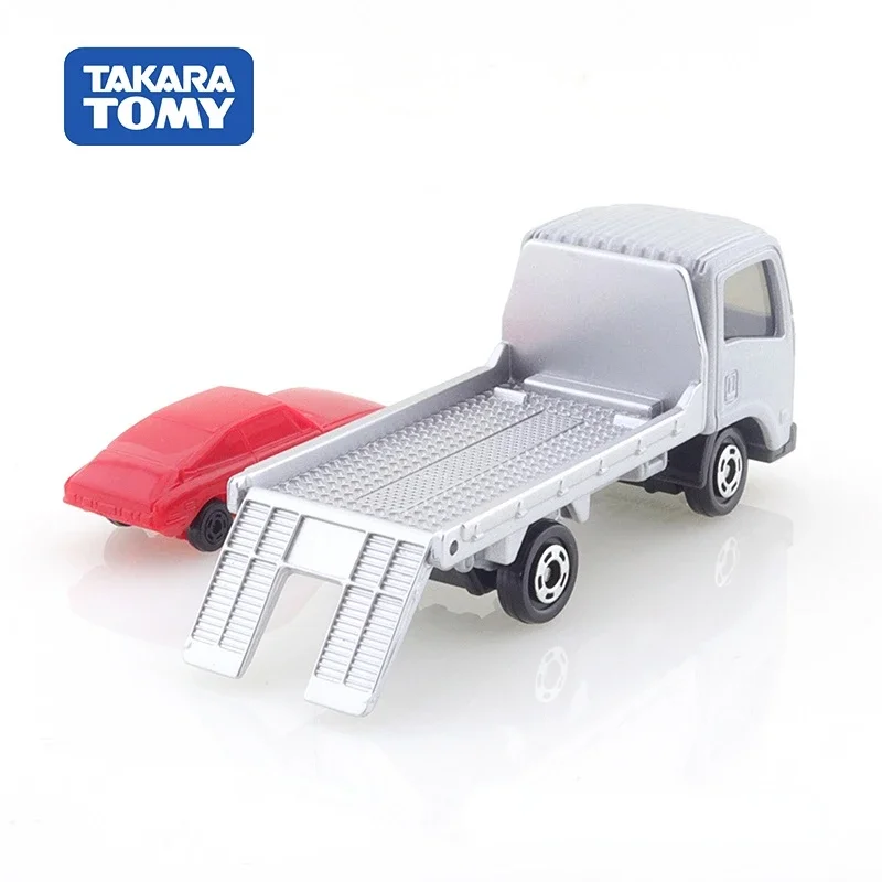 Takara tomy tomica ásia original AO-02 isuzu transportadora caminhão liga brinquedo veículo a motor diecast metal modelo carro brinquedos para meninos presentes