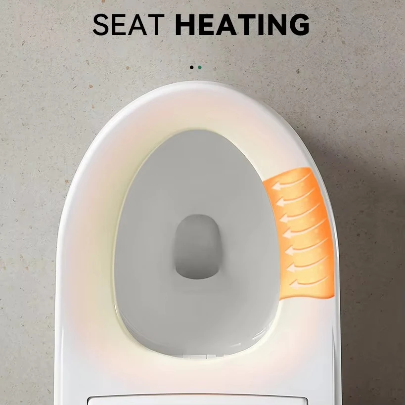 Modern Automatic Operation Sanitary Ware Auto Open Flush Intelligent Wc Commode Bidet Toilet Bowl Bathroom Wc Smart Toilets