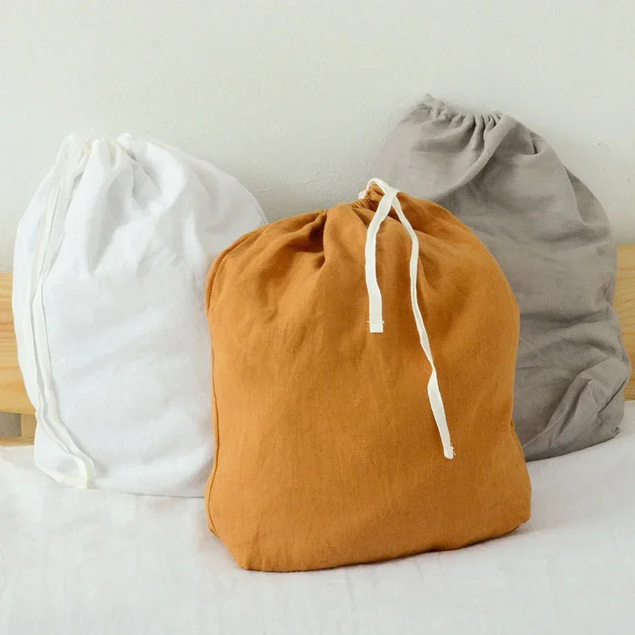 

100% Linen Gift Candy Jewelry Travel Organizer Drawstring Storage Bag Cosmetic Coin key Pouch Dust Cover Bag Breathable Reusable