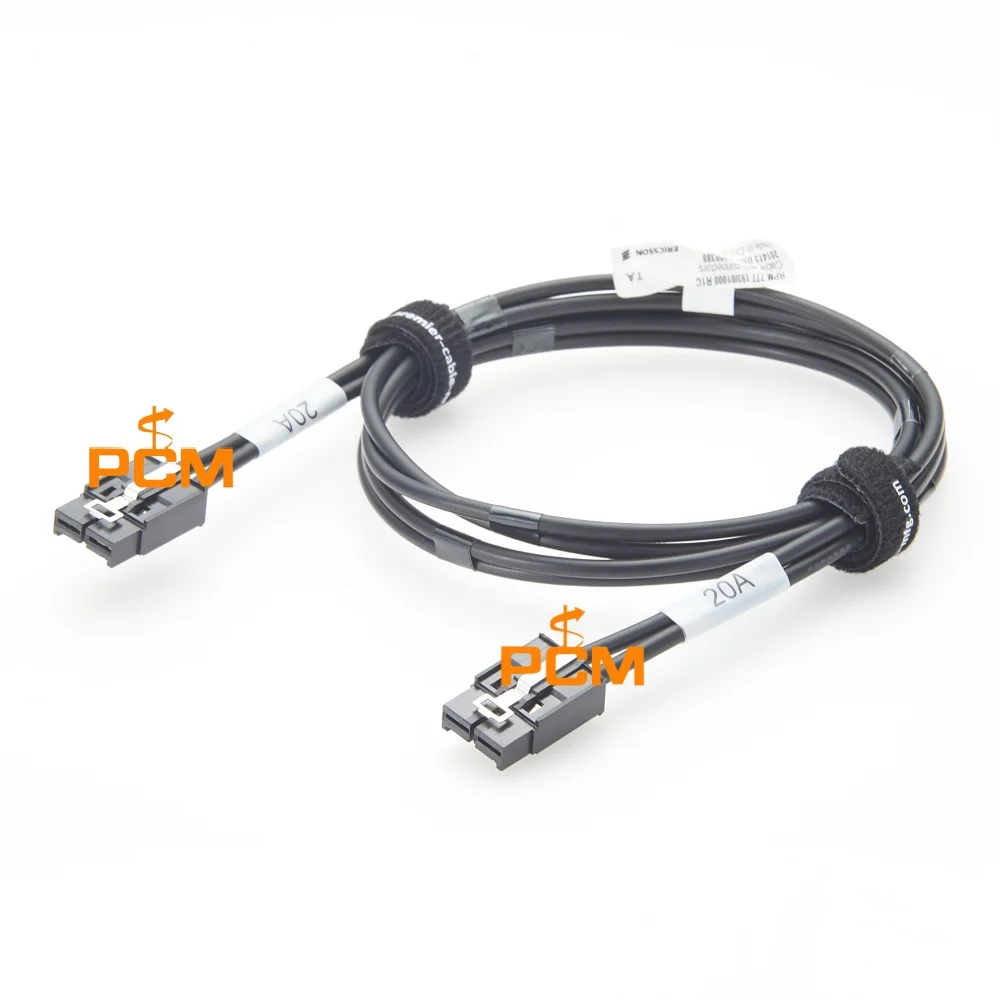 Ericsson RPM777193 Power Cable with PowerLock Connectors for Telecom Base Station Equipment DC Power Supply Connection