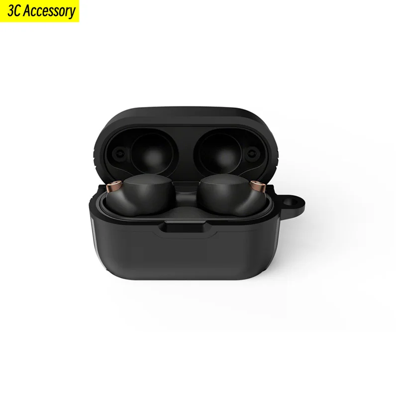 for Sony WF-1000XM4 protective case wireless bluetooth earphone case silicone xm4 anti fall shockproof case for Sony WF 1000XM4