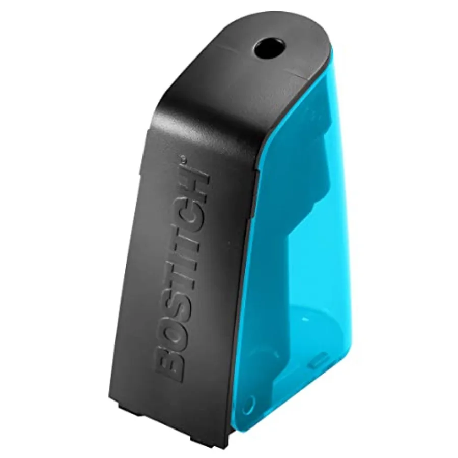 

Office Battery Pencil Sharpener Hinged Tray Colored Pencil Compatible Black