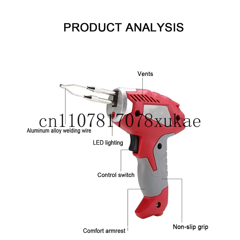 Industrial-Grade High-Power Electric Soldering Iron Fast Thermal Welding Tools Handheld Solder Gun