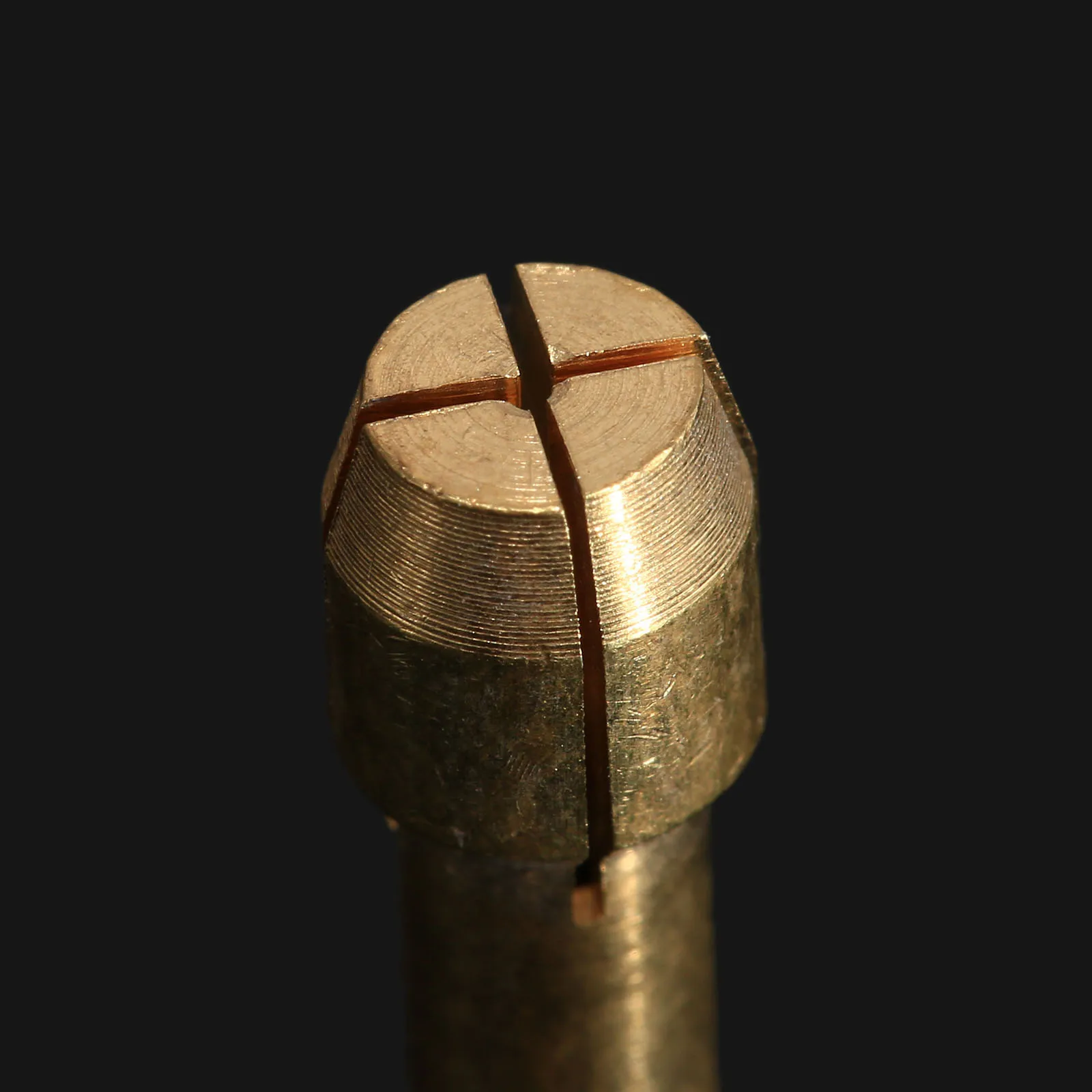 Патрон для мини-дрели Dremel, латунный, 4,8 мм, хвостовик 0,5/0,8/1,0/1,2/1,5/1,8/2,0/2,4/3,0/3,2/мм, 10 шт.