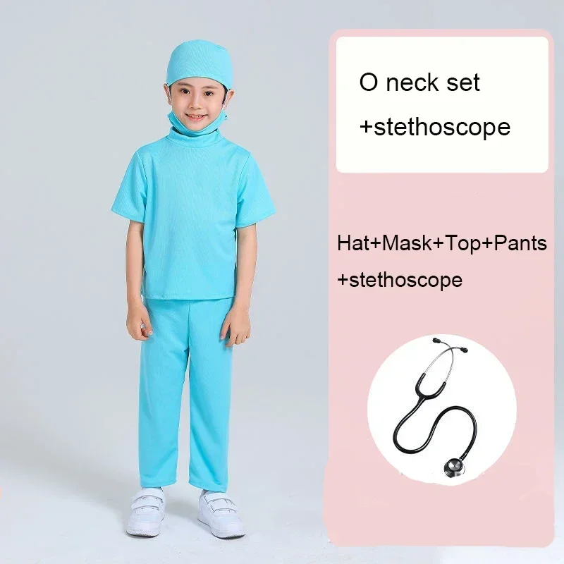 Униформа chirurgical pour enfants, сорочка max pour médecin et inf inaère, pantalon, manteau, костюм pour garembali и fil