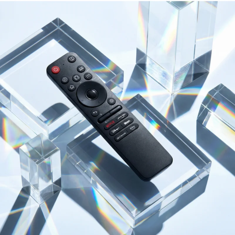 

Haoxi P82F AKB76046608 Voice Remote Control Intuitive Button Layout Easy Operation for TVs And Entertainment Systems